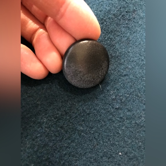 Vintage wool strong shoulder double breasted long coat - Picture 15 of 17